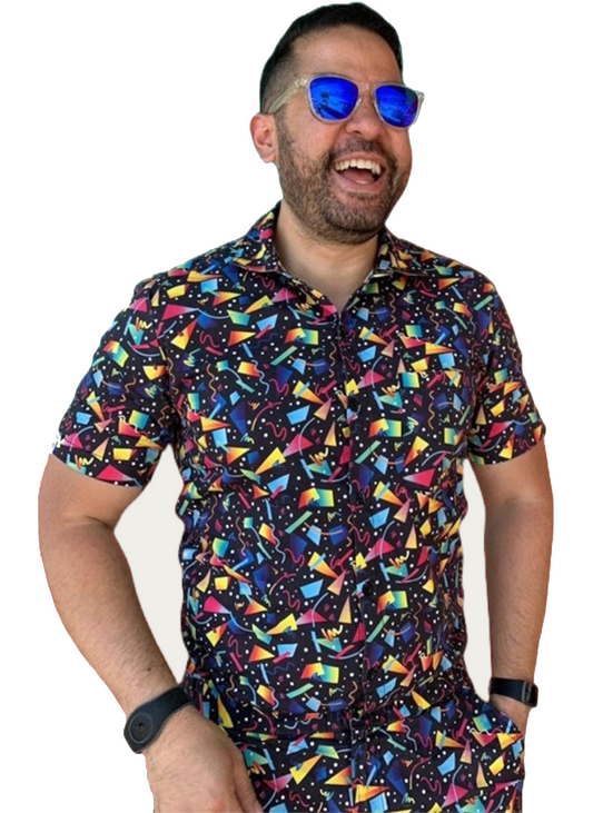 Male Romper - Confetti