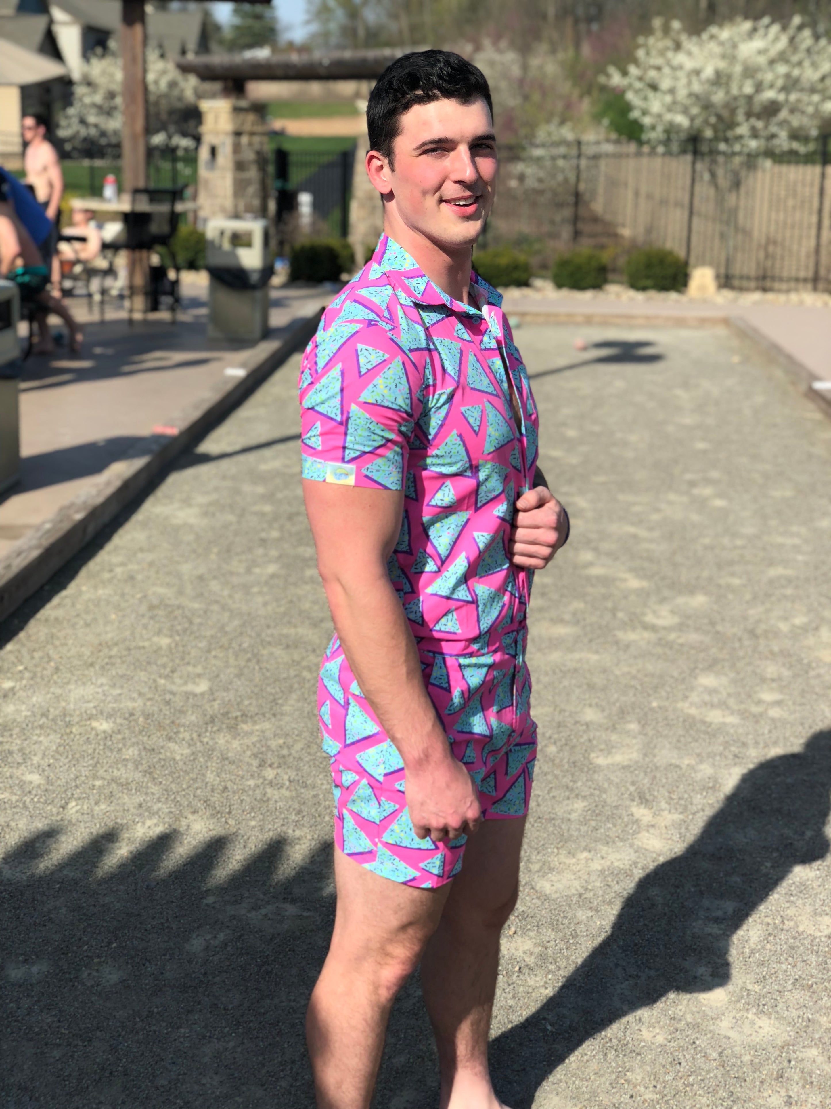 Male Romper - Retro – Zesties Inc